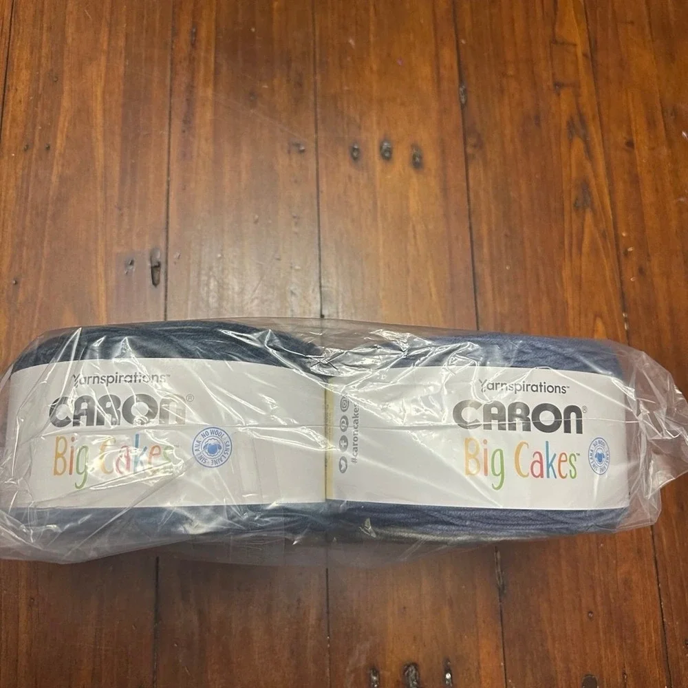 Lot of 2 Caron Big cakes , Nightberry 10.5 oz